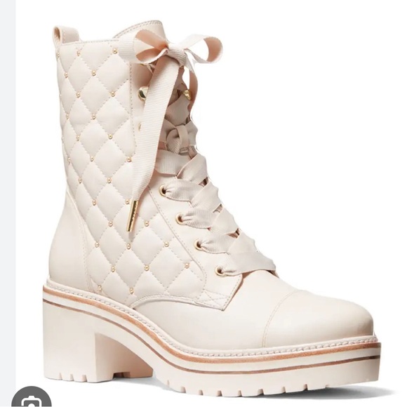MK Quilted Leather boots, 6 - Picture 1 of 10